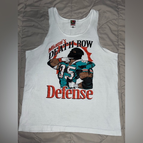 Vintage Miami’s Death Row Defense Tank - Picture 1 of 6